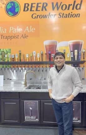 Sonny Patel, owner of Beer World, has joined the board of directors Hudson Valley Economic Development Corp.
