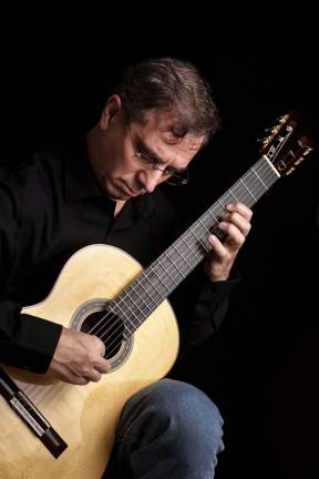 Classical guitarist Charles Mokotoff will close the season at Pacem in Terris on Sunday, Sept. 15.