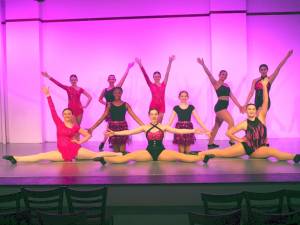 Dancers from the Orange County School of Dance.