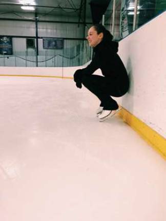 Emily Schacher will skate 82 laps at her home rink in Hackensack N.J. Sunday to raise money and awareness for cancer.