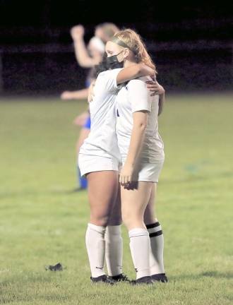 An emotional end to the Monroe-Woodbury Varsity Girls Soccer team’s season.