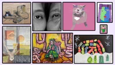 A variety of student art will be on display Friday through Sunday.