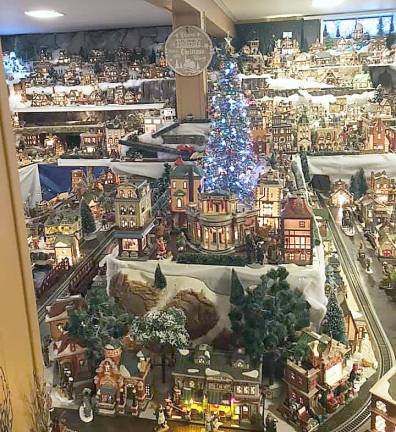 The Holland Holiday Mini Village is located at 11 Woodland Road in Highland Mills. Public viewings are tonight, Dec. 13, from 6 to 8 p.m.; Saturday, Dec. 14, from 5:30 to 8 p.m.; and Sunday, Dec. 15, from 2 to 8 p.m.