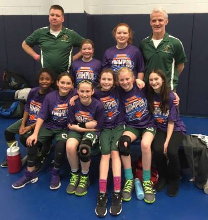 St. Patrick’s 5th grade girls win President's weekend tournament
