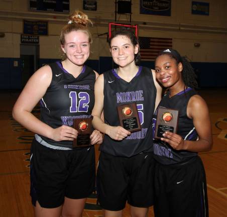 Jamie Waldron, Melissa Alifano and Taylor Neely were named to the All-Tournament team.