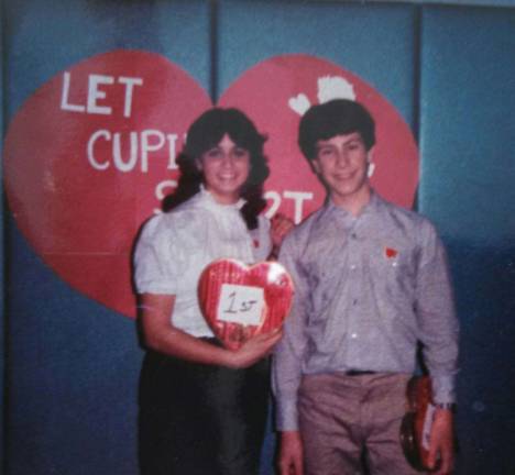 Theresa Ruscillo of Tuxedo, N.Y. &quot;Who knew when we took this picture we had years of love ahead of us......young love.&quot;