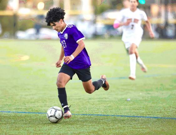 Carlos Perez Turcios’ speed has kept the Crusaders’ opponents on their heels all year.