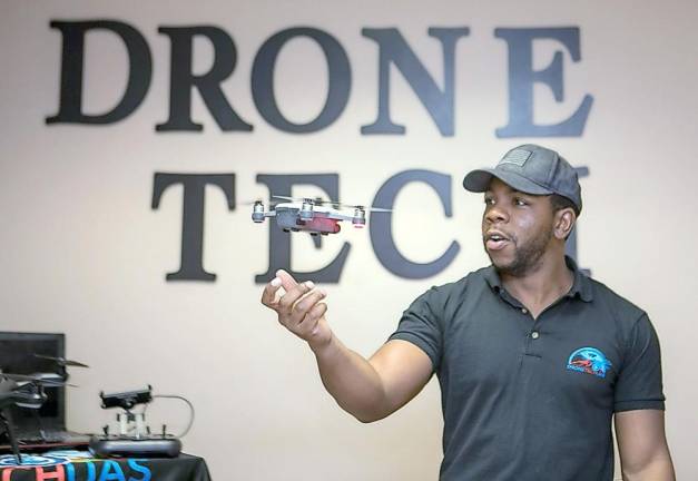 Tony Reid, the founder and CEO of the Middletown-based Drone Tech UAS. Provided photo.