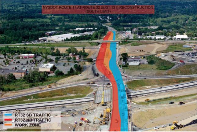 Central Valley: Keep calm and carry on: New traffic pattern to begin on Route 32