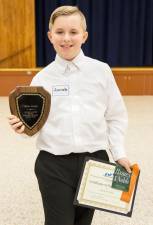 Jacob Ciriello, a seventh-grader who attends Monroe-Woodbury Middle School, finished in third place at the Orange-Ulster BOCES regional spelling bee.