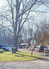 Sixty-seven dogs and cats from throughout the county were inoculated against rabies during this drive-through clinic at the Warwick Valley Humane Society. The free clinic was sponsored by the Orange County Health Department. Provided photo.