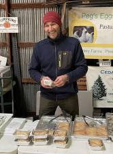 Among the new vendors at the Lakeside Farmers Market in Greenwood Lake this year will be Alex Kesso, owner of Kesso Greek Foods, purveyors of Greek strained yogurt, spanakopita, tiropita and baklava. Photos by Peter Lyons Hall.