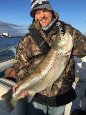 Trout season opens April 1 in New York. Photo provided by the N.Y. Department of Environmental Conservation.