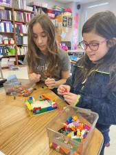 Students got to be creative with LEGOs on Jan. 28, National Lego Day.