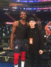 This spring, Jack Harris and his family met basketball star Jeff Green in Madison Square Garden before the Knicks/Jazz game. The two share at least two things in common: Both have had heart surgery and both have not let that stop them from playing they love - basketball.