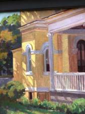 Best Goshen painting: October, oil by John Slivjak