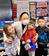 Tuxedo students recognize children’s dental health month