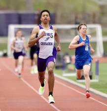 Ronaldo Rodriguez Perez finished first in the 1,600 meter race with a time of 4:34.02.