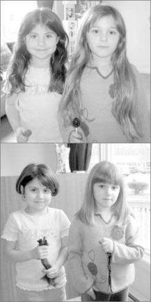 Best friends give locks of love