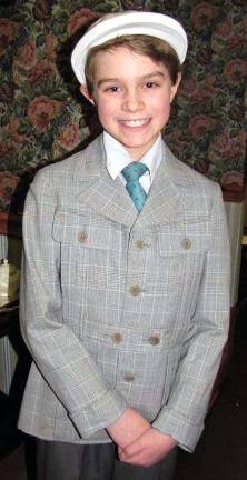 Photo provided Monroe resident Jeremy Lanuti is appearing in the Westchester Broadway Theatre&#xfe;&#xc4;&#xf4;s production of &quot;Ragtime.&quot;