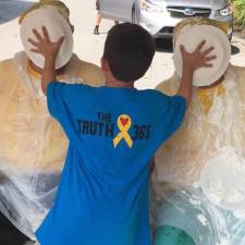 Last year, in just a little over two hours, organizers of Monroe Pediatric's fifth annual event raised $7,000 with 100 percent of those funds benefiting research through The Truth 365/Arms Wide Open Childhood Cancer Foundation.