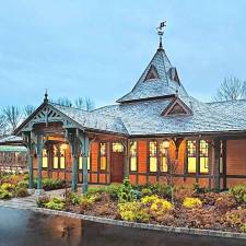 The town of Tuxedo train station.