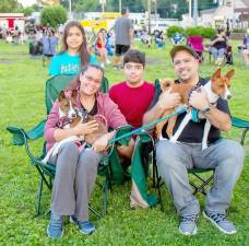 Families gathered by the Millponds last Friday evening, waiting, hoping, too, for the return of the annual fireworks display in the Village of Monroe. This is the Torres Family, from Highland Mills. Photos by Sammie Finch.