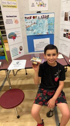 Pine Tree Elementary’s Ameer Abou El Ardat, Grade 3