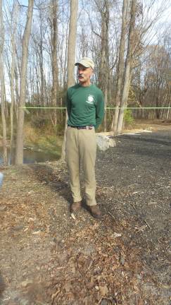 Chris Reyling, one of the crew chiefs (Photo by Frances Ruth Harris)