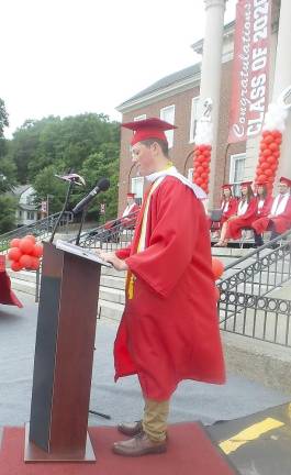 Salutatorian Jared Mally Spivak