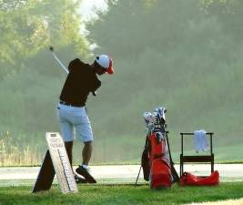 Sharon Scheer shared this photo of a golfer at the Golf Club at Mansion Ridge on Orange Turnpike in Monroe early one recent morning. “There was a bit of chill in the air,” Scheer reported, “but Mansion Ridge Golf Course is a great way to exercise and keep socially distanced.”