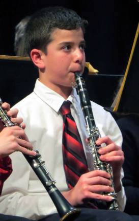 Celebrating M-W Middle School All-County music students