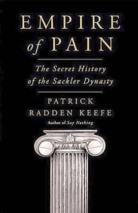 Patrick Radden Keefe’s book, “Empire of Pain, The Secret History of the Sackler Dynasty,” will be featured at the next Tuxedo Park Library Authors’ Circle on Oct. 12.