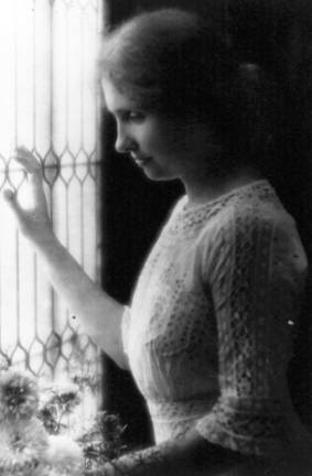 Helen Keller, circa 1912. This image comes from the United States Library of Congress's Prints and Photograph division.