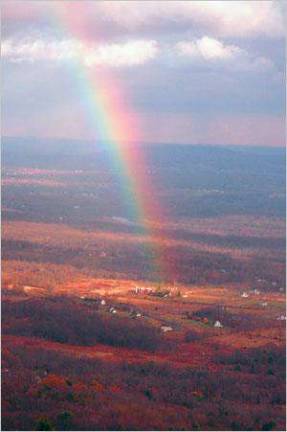 January rainbow