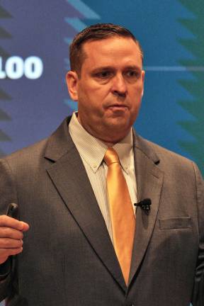 “My administration will continue to invest in affordable housing, emergency preparedness, open space, new parks and trails and whatever other initiatives and programs meet the needs of our residents and help Orange County remain a place where people want to live and work,” County Executive Steven M. Neuhaus said in his recent State of the County message. Photo by Henry Smith.