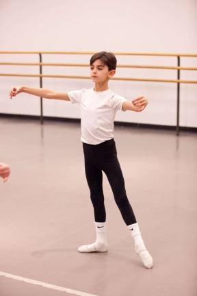 Photo Credit: Rosalie O'Connor Pierson Hall in class at the School of American Ballet, the official school of New York City Ballet.