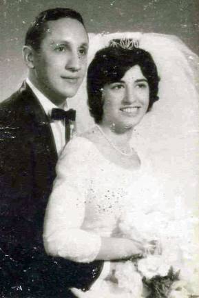 James and Joanne Piscano on their wedding day, Sept. 7, 1963.