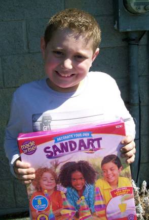 Jared Catanese, who won in the 8-10 year-old category.