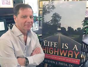 Monroe chiropractor Dr. Steven Pavia will introduce his new book, “Life is a Highway,” at a book launch on Thursday, March 19 at 6 p.m. at the Captain’s Table.