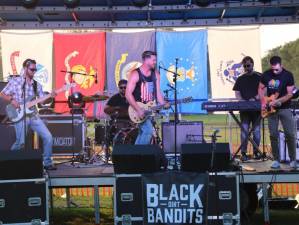 The Black Dirt Bandits performing at the 2019 Freedom Fest.