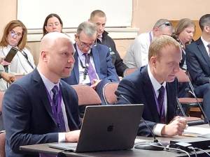 M-W Assistant Superintendents for Curriculum and Instruction Matthew Kravatz and Eric Hassler during the March 29, 2023 Board of Education meeting.