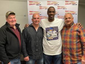 Pictured with Doc Gooden are Town of Monroe Councilmen Mike McGinn and Sal Scancarello along with Town Supervisor Tony Cardone.