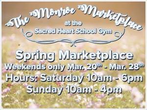 Monroe. Monroe Marketplace returns March 20