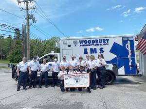 Woodbury EMS is all volunteer.