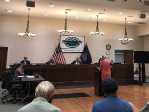 Public comments at the Town of Monroe board meeting were focused on concerns about plans for a Rye Hill