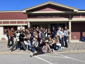 Monroe Free Library hosts local high school teens for ‘TeenTober’