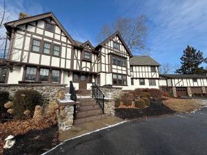 This property at 157 Arcadia Road in the Town of Goshen has been transformed into a movie set by a downstate film crew for the horror-comedy film “Ugly Ducklings.” Provided photo.