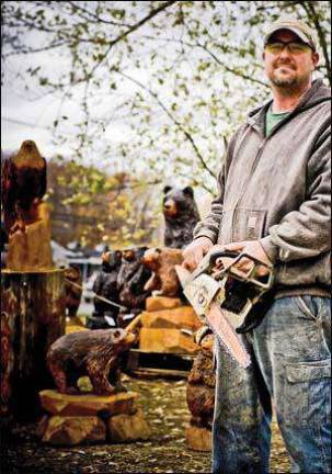Warwick artist carves out his niche