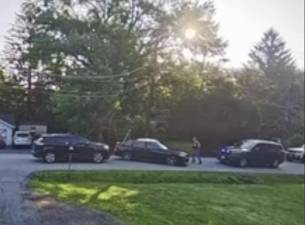 A video shows apparent ICE activity July 9 on Merriewold Lane North in Monroe.